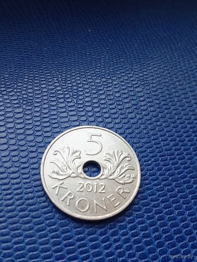 Норвегия 5 крон 2012