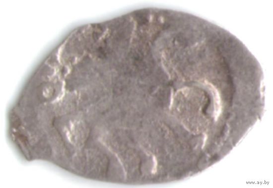 Деньга ~1495-1505 Иван III Васильевич (Великий) чеканка в Твери _состояние VF