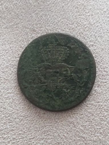 1 грош 1755 Август 3. Распродажа. Смотрите другие мои лоты