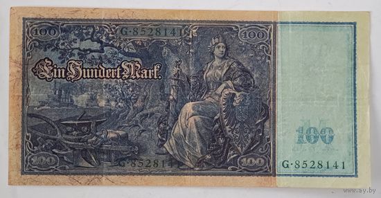 1910 год Германия 100 марок