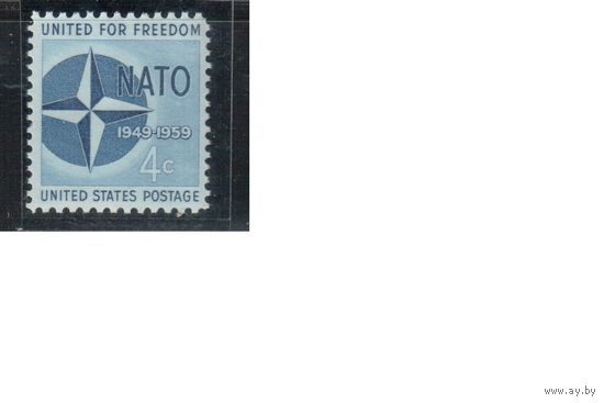 США-1959, (Мих.750),  ** , НАТО (одиночка)