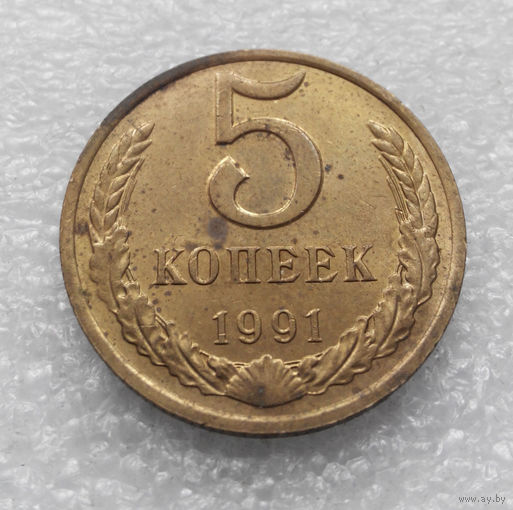 5 копеек 1991 М СССР #06
