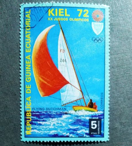 Марка Экваториальная Гвинея 1972 год Олимпийские игры
