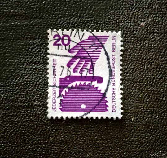 Марка Германия 1971 год Стандартный выпуск