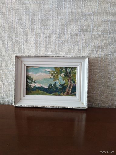 Шибнев А.Д. "Летний день" картон масло