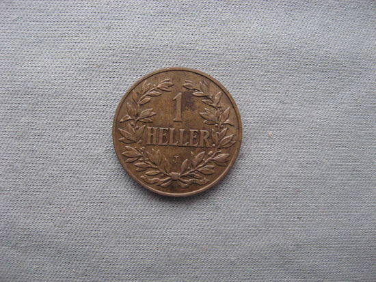 Германская Восточная Африка 1 геллер  1912 год J