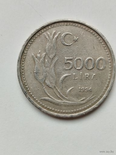 5.000 лир Турция.