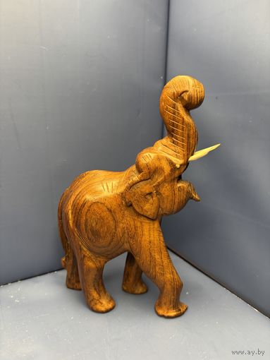 Статуэтка Слон дерево резьба Азия