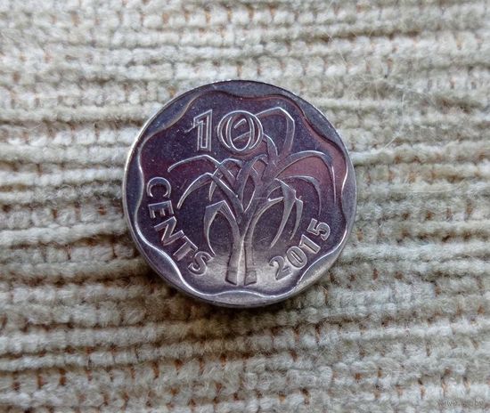 Werty71 Эсватини Свазиленд 10 центов 2015