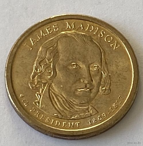 1 доллар, 4-й президент США Джеймс Мэдисон