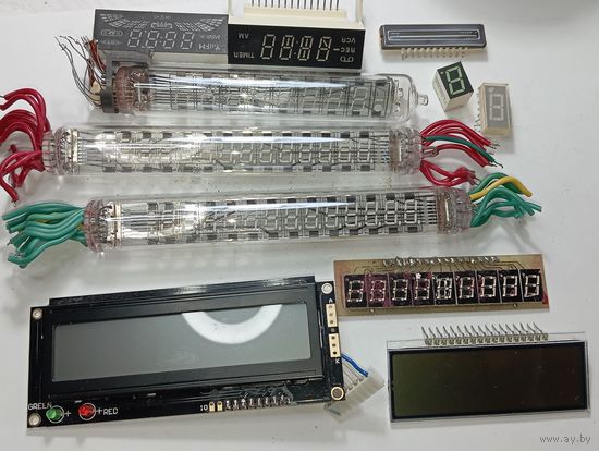 Ж/К экраны , сенсорные панели .