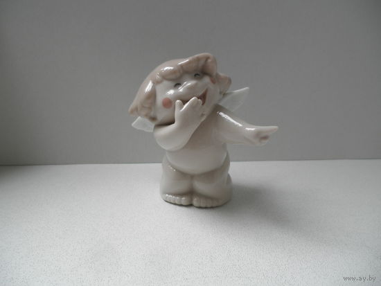 Фигурка Ангелочек, NAO Lladro, фарфор, Испания.