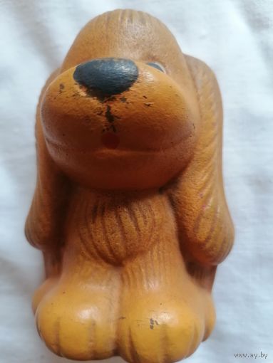 Игрушка резиновая СОБАЧКА СССР