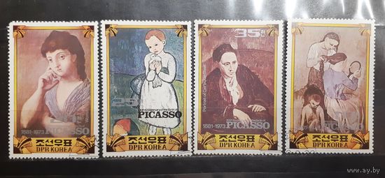 Корея. 1973 год. Живопись. П. Пикассо (1210)