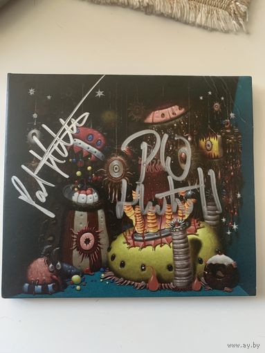 Orbital – Monsters Exist cd с автографами группы