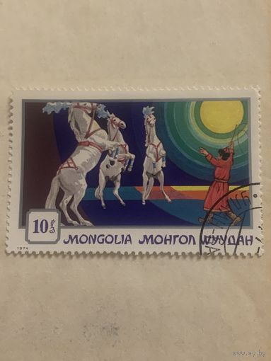 Монголия 1974. Цирк