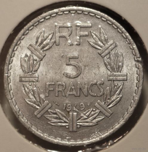 Франция 5 франков 1949 год