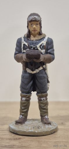 Офицер авиаполка ВВС РККА, Калининский фронт, 1942 г. Солдаты Великой Отечественной Войны