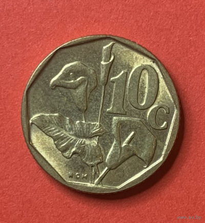 ЮАР, 10 центов 1991г.