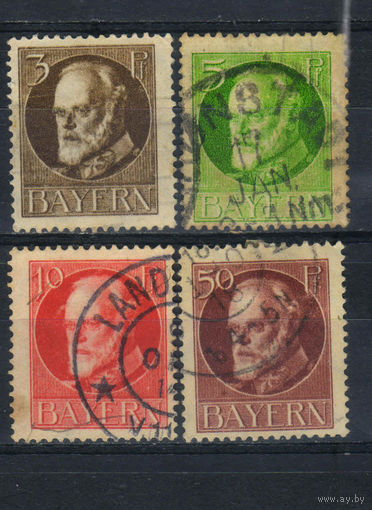 Германия Бавария Кор 1914 Людвиг III Стандарт тип I #94-6,101