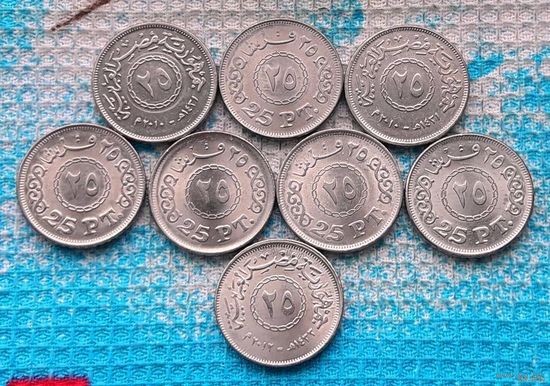Египет 25 пиастр. UNC.