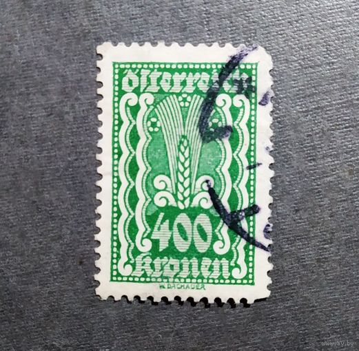 Марка Австрия 1922 год Стандарт