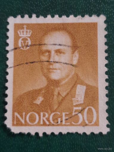 Норвегия 1958. Король Олаф V