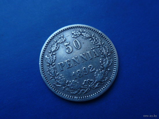 50 ПЕННИ 1892 L РЕДКАЯ! СОХРАН!