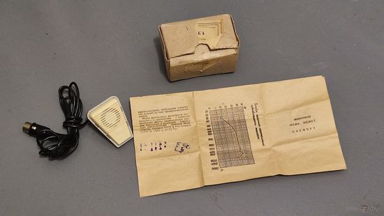 Микрофон МД-201 в коробке с паспортом