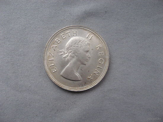 ЮАР 2 1/2 шиллинга 1956 год Елизавета II