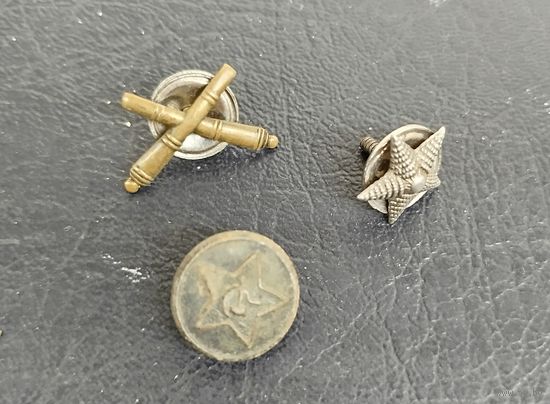 Петлицы РККА и пуговица