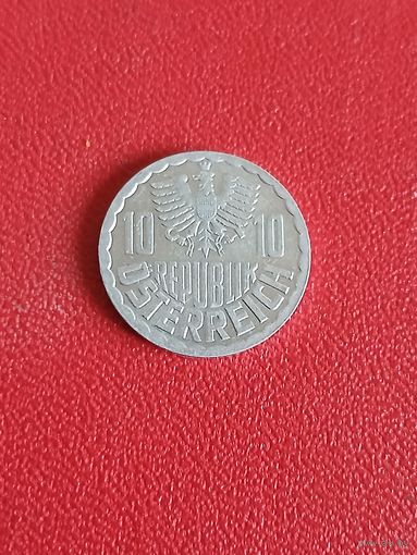 Австрия, 10 грошей 1991 г.