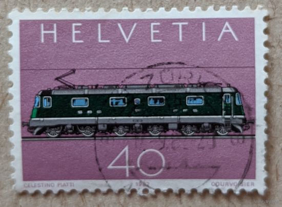 Швейцария.1982.Электровоз
