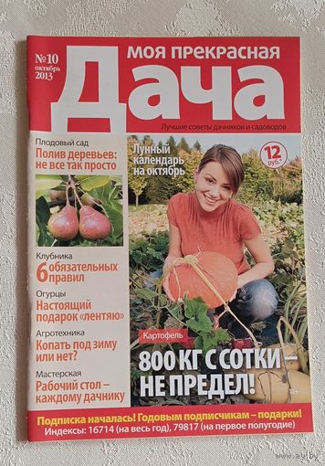 Журнал Моя прекрасная дача номер 10/2013