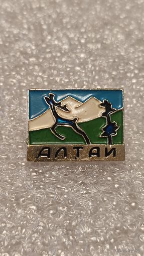 Значек знак Алтай горы