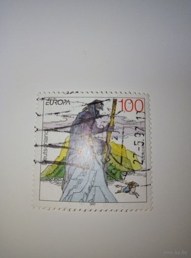 Германия 1997г. Европа лошадь 100