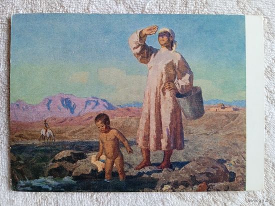 1955. дети. Чуйков. Утро