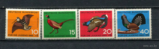 ФРГ - 1965 - Птицы - [Mi. 464-467] - полная серия - 4 марки. MNH.  (Лот 56Jo)-T4P26