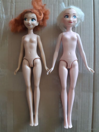 Куклы Анна и Эльза. Холодное сердце.