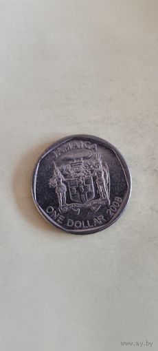 Ямайка 1 доллар 2008
