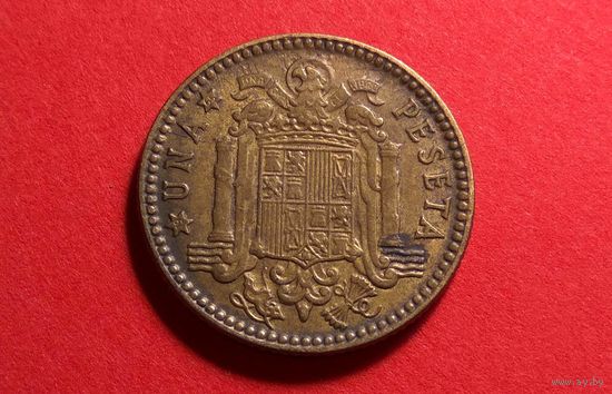 1 песета 1963 (65). Испания.