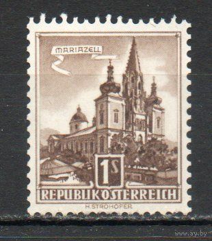 Архитектура Австрия 1957 год 1 марка