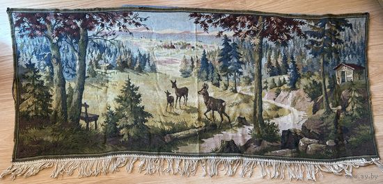 В И Н ТА Ж!!!Гобелен/ковер настенный советских времен