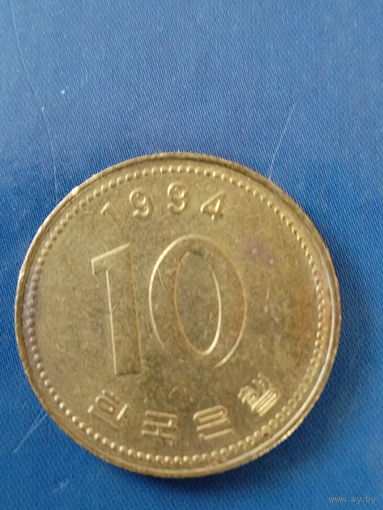 Южная Корея 10 вон 1994