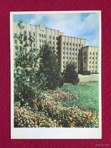 Могилев. Дом Советов. Ананьины 1963 г. Чистая.
