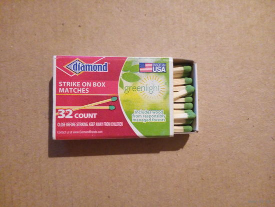 СПИЧКИ ,made in USA