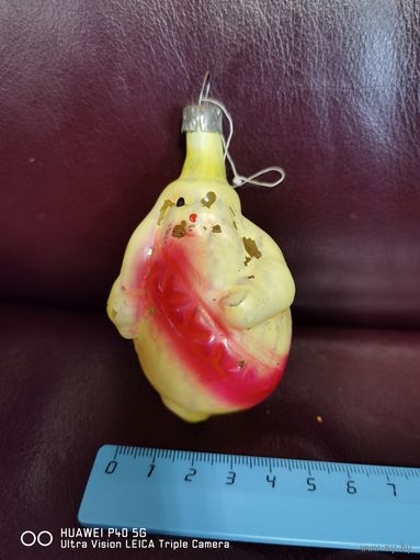 Елочные игрушки СССР принц лимон из сказки Чиполино самая привлекательная цена трёхдневный аукцион