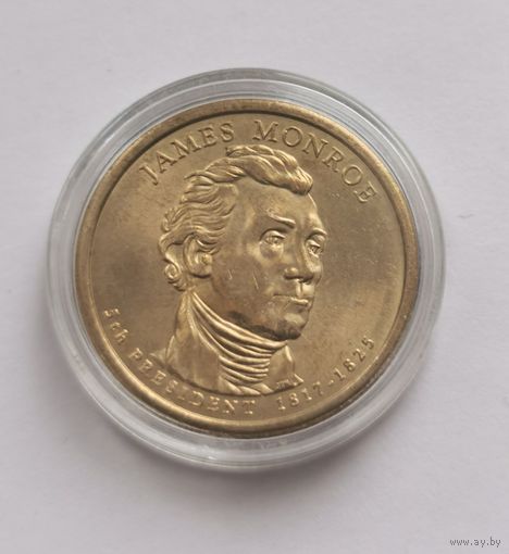 1 доллар 2008 г. Джеймс Монро. С рубля