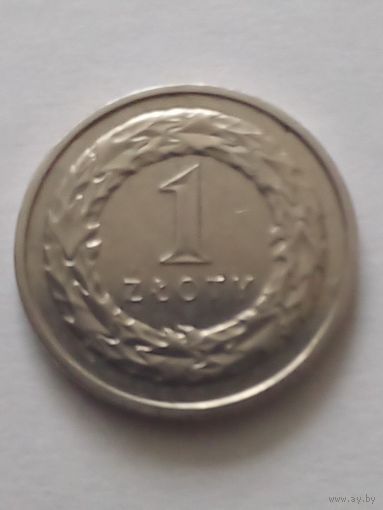 Польша 1 злотый 2019 г.