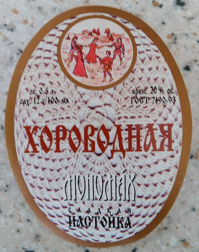 Этикетка. Водка. Россия- 1996 - 2006 .0878